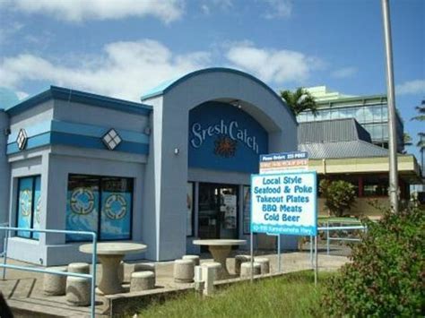 Fresh catch kaneohe - If you love fish and fresh seafood, this may be the place for you. Poke is our food in Hawaii so this place is always busy, doesn't seem to matter what your order day it is. I wou